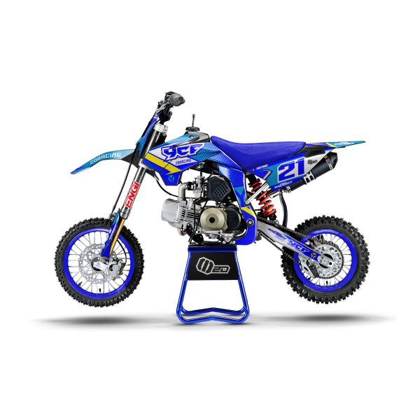 Motocross-stickerset – YCF – SM 150 – 2DR4 – BLAUW