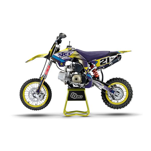 Motocross-stickerset – YCF – SM 150 – 2DR4 – GEEL