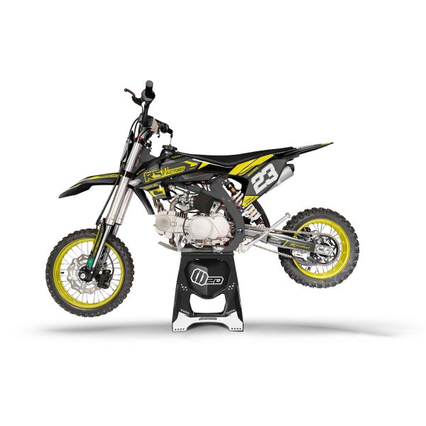 Motocross-stickerset – RS FACTORY – 60F – 2DR4 – GEEL