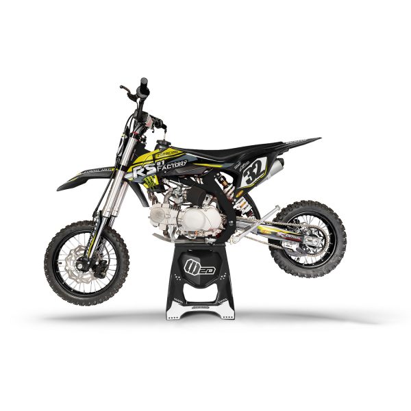 Motocross-stickerset – RS FACTORY – 60F – 2DR6 – GEEL