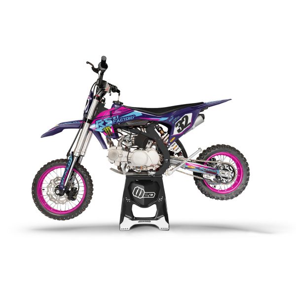 Motocross-stickerset – RS FACTORY – 60F – 2DR6 – ROZE