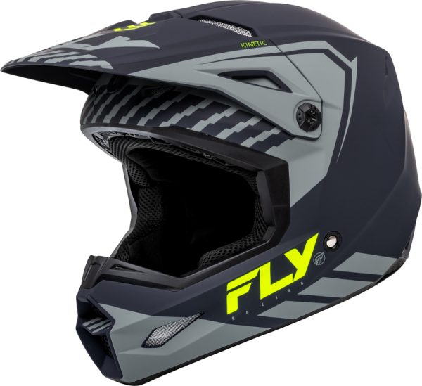 FLY RACING Kinetic Menace Kindermaat helm