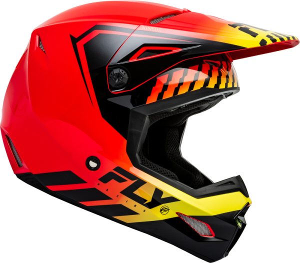 FLY RACING Kinetic Menace Kindermaat helm - Afbeelding 8