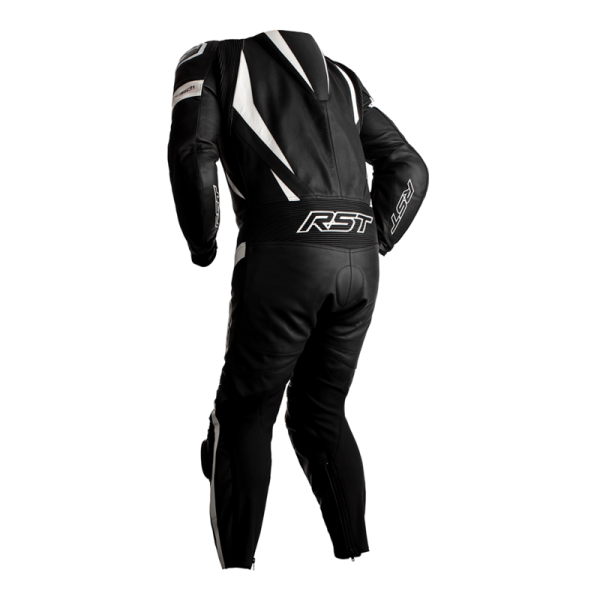 RST Tractech EVO 4 Youth CE Leather Suit - Black/White - Afbeelding 2