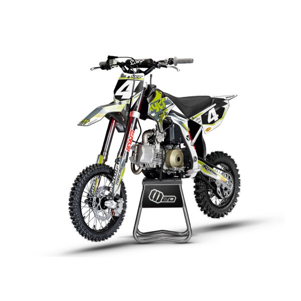 Motocross-stickerset – YCF – SM 125 – 2DR6 – LIME - Afbeelding 2