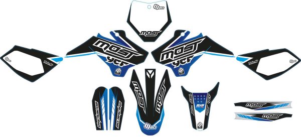 Motorcross-decokit – YCF – 88 – MEEST ORIGINEEL - Afbeelding 2