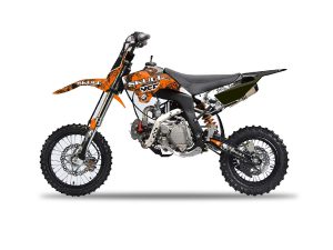 Motorcross decoratieset – YCF – 88 – SKULL ORANJE