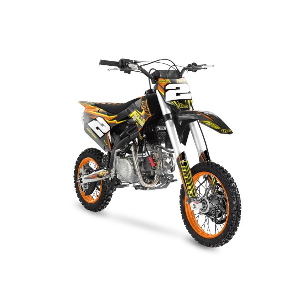 Grafische motorcrosskit – APOLLO – RXF ELITE – 2DR4 – ORANJE - Afbeelding 2