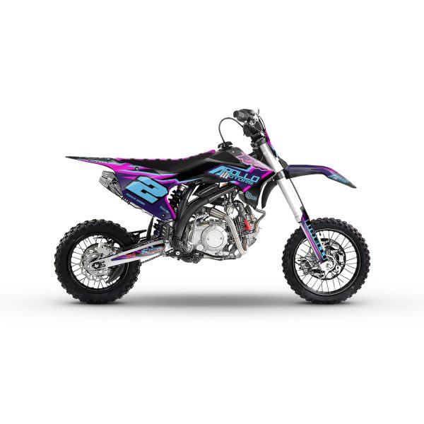 Motorcross decoratieset – APOLLO – RFZ – 2DR4 – ROZE