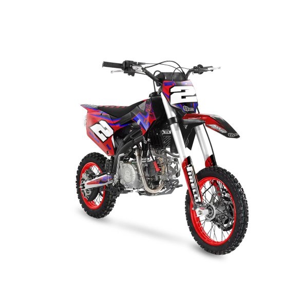 Grafische motorcrosskit – APOLLO – RXF ELITE – 2DR4 – ROOD - Afbeelding 2