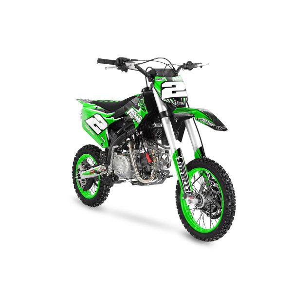 Grafische motorcrosskit – APOLLO – RXF FREERIDE – 2DR4 – GROEN - Afbeelding 2