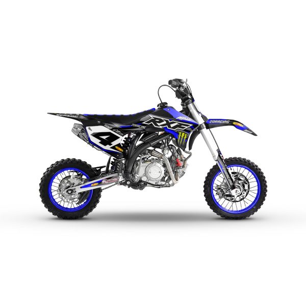 Grafische motorcrosskit – APOLLO – RXF FREERIDE – 2DR6 – BLAUW