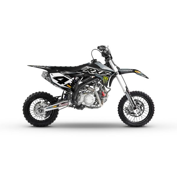 Motocross-stickerset – APOLLO – RXF ELITE – 2DR6 – GRIJS