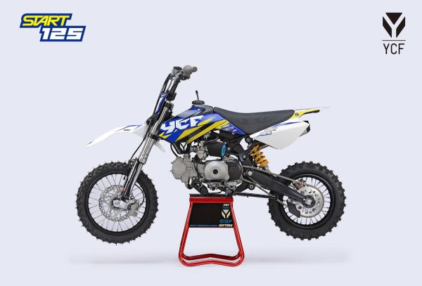 YCF Start 125 Blauw geel