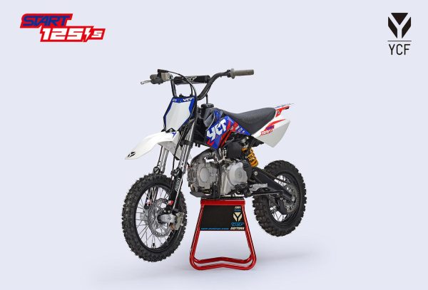 YCF START 125SE blauw rood - Afbeelding 5