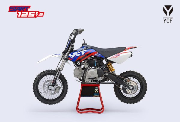 YCF START 125SE blauw rood