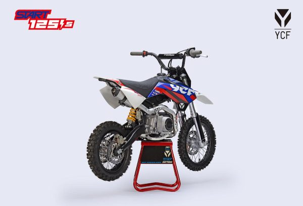 YCF START 125SE blauw rood - Afbeelding 4
