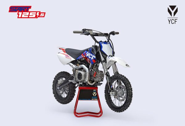 YCF START 125SE blauw rood - Afbeelding 3