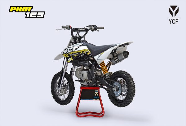 YCF PILOT 125 WIT GEEL - Afbeelding 6