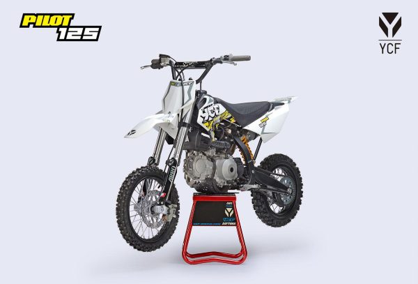 YCF PILOT 125 WIT GEEL - Afbeelding 5