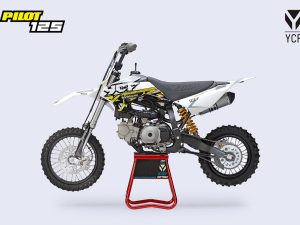 YCF PILOT 125 WIT GEEL