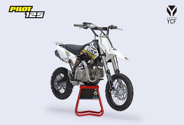 YCF PILOT 125 WIT GEEL - Afbeelding 3