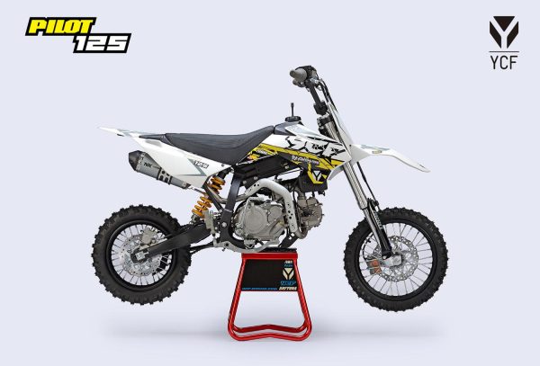 YCF PILOT 125 WIT GEEL - Afbeelding 2