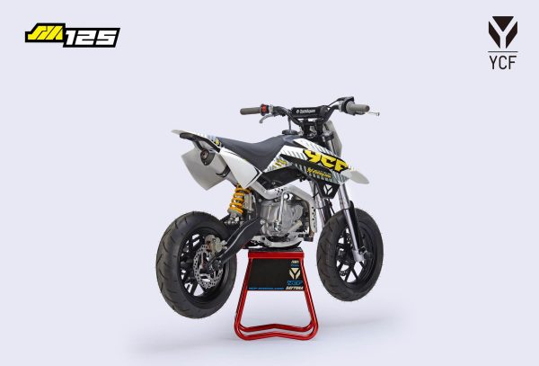 SUPERMOTO YCF 125 WIT GEEL - Afbeelding 6
