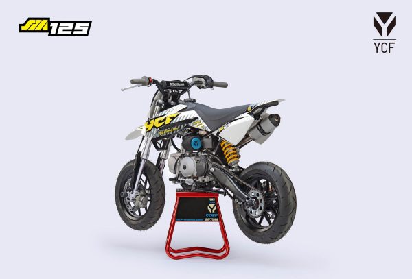 SUPERMOTO YCF 125 WIT GEEL - Afbeelding 7